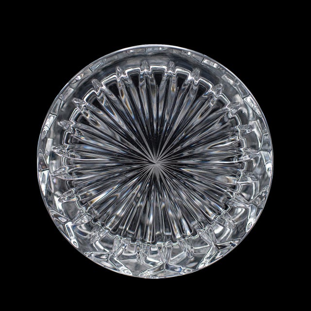 Vintage 75cl Champagne Bottle Cooler, English, Cut Crystal, Ice Bucket For Sale - Image 10 of 10