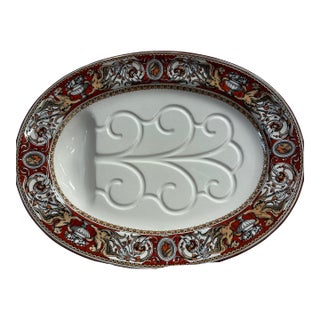 Italian Carving Platter Minton Florentine Griffin Carving Platter !850"s For Sale