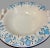 Cornflower Blue Large Late 20th Century Hand Painted Pottery Blue & White Center Piece Bowl Made in Italy For Sale - Image 8 of 10