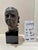 1960s Larry Mohr Dark Bronze Bust Sculpture Signed From Artist Estate For Sale - Image 11 of 11