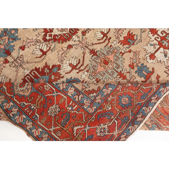 1920s Persian Heriz Rug For Sale - Image 4 of 10