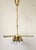 Metal Mid-Century Brass Chandelier, 1970s For Sale - Image 7 of 17