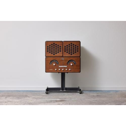 RR 126 Speakers by Achille & Pier Giacomo Castiglioni for Brionvega, 1965 For Sale - Image 4 of 11