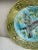 19th Century Majolica bird & bee plate Wasmuel.