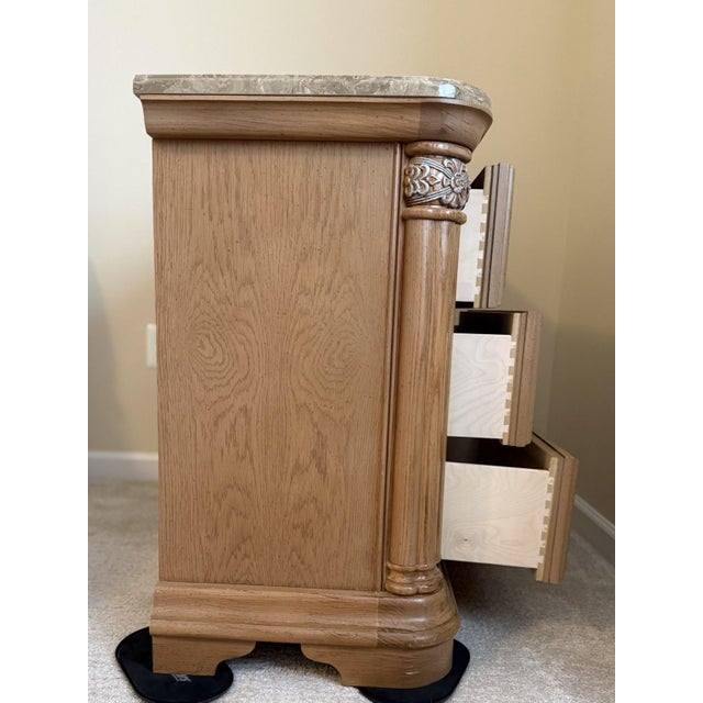 Stanley Coronation Bachelor's Chest With Cultured Marble Top (2) For Sale - Image 9 of 18