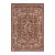 Art Nouveau 1990's Floral Pak-Persian Black/Brown Wool Rug - 9'2'' X 12'2'' For Sale