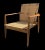 Model SW96 Chair in Oak, Cane and Teak by Finn Juhl for Soren Willadsen For Sale - Image 6 of 6