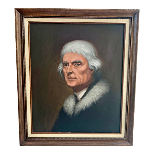Thomas Jefferson Portrait Painting For Sale