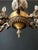 Antique Ceramic and Brass Chandelier, 1960s For Sale - Image 14 of 15