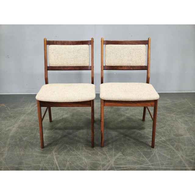 Vintage Dining Chairs by Hugo Frandsen for Spøttrup, Denmark, 1960s, Set of 4 For Sale - Image 17 of 18