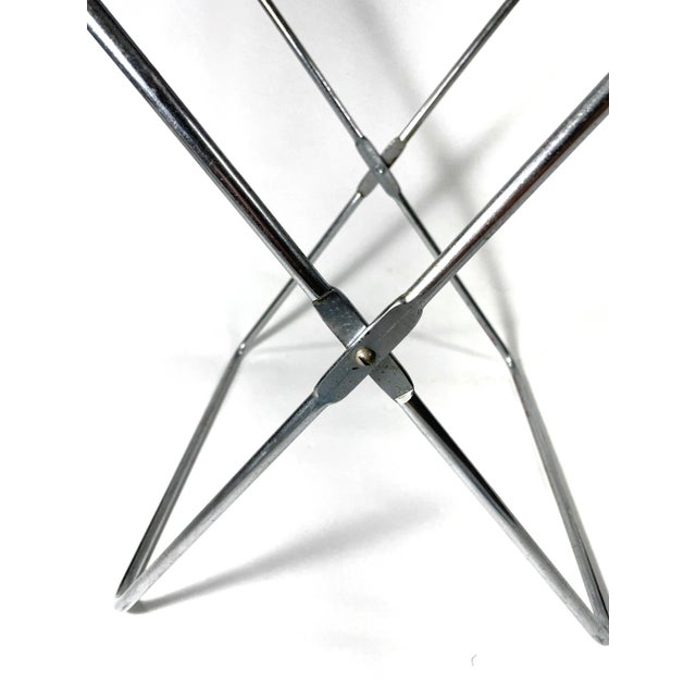 Mid-Century Italian Indoor/Outdoor Folding Table For Sale - Image 4 of 9