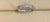 Three-Stone Diamond 0.30 Carat Traditional Ring/Band 14 Karat White Gold For Sale - Image 4 of 18