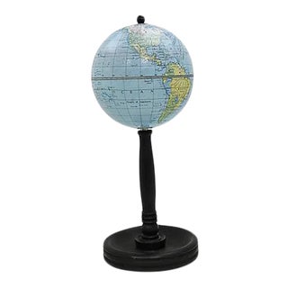 Midcentury English Globe on Stand For Sale