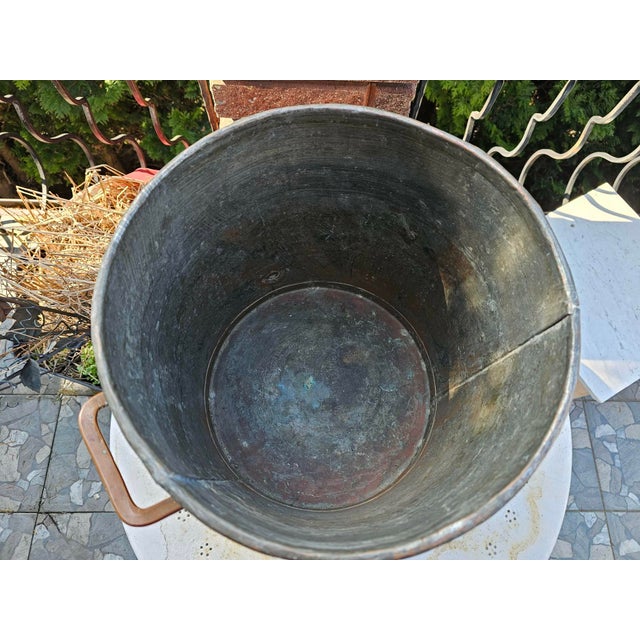 1920s Art Deco Copper Cauldron with Tap, 1920s For Sale - Image 5 of 8