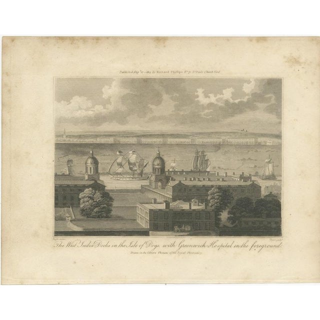 The West India Docks in the Isle of Dogs, 1804 For Sale - Image 3 of 12