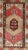 Vintage Turkish Oushak Rug With Geometric Tribal Medallion in Red and Green For Sale - Image 4 of 7
