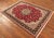 Hand-Knotted Middle Eastern Rug in Wool & Silk For Sale - Image 5 of 11