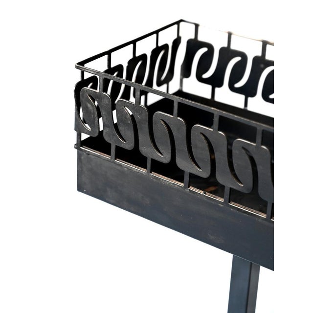 1960s Scandinavian Metal Flower Box, 1960s For Sale - Image 5 of 9