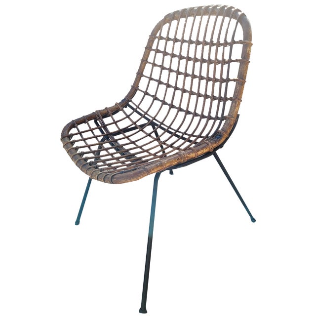 Vintage Italian Chair by Gian Franco Legler for Bonacina, 1960 For Sale