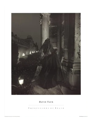David Tack 'Easter, Mantilla, Spain' Photography Brown,Black & White United Kingdom Offset Lithograph