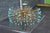 Contemporary Dutton Brown Turquoise Beaded Urchin Chandelier 27" For Sale - Image 12 of 18