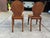 Auburn Pair of Early 19th Century English Regency Oak Hall Chairs With Carved Backs For Sale - Image 8 of 18