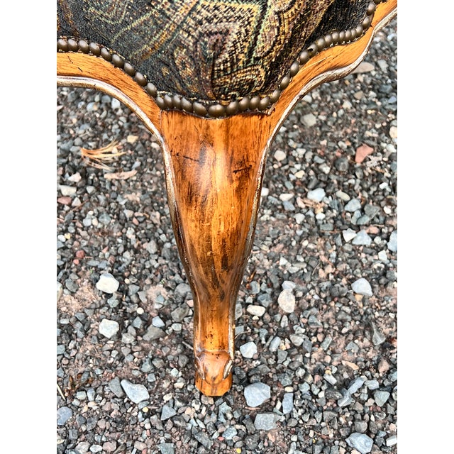 Kreiss Palazzo Armchair With Nailhead Trim For Sale - Image 10 of 10