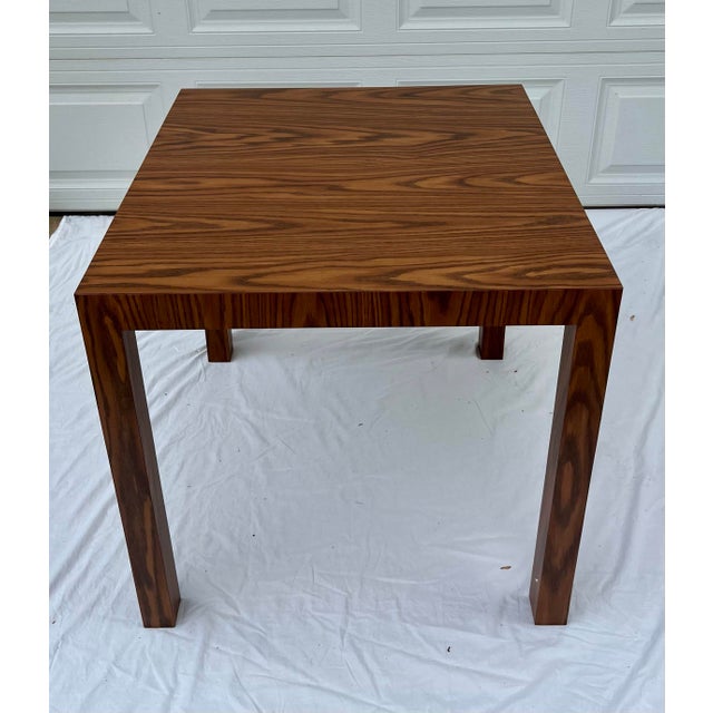 Mid-Century Modern Mid 20th Century Laminate Table Milo Baughman Style For Sale - Image 3 of 5