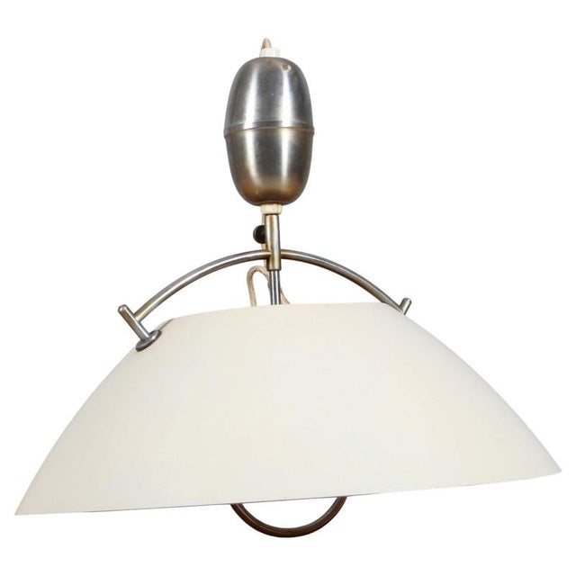 White Pendant in White Aluminium from Hans J. Wegner, 1970s For Sale - Image 8 of 8