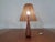 1950s table lamp. Made of teak and sisal. European Plug (up to 250V).The wiring of this item may be original and might...