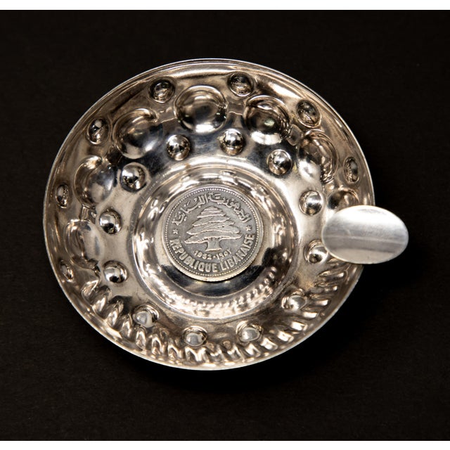 Mid 20th Century Mid 20th Century Sterling Silver Wine Taster For Sale - Image 5 of 13
