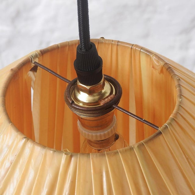 Mid-Century Pendant Lamp, France, 1950s For Sale - Image 10 of 12