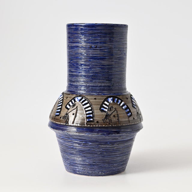 Vintage Italian Horse-Head Vase from Fratelli Fanciullacci, 1960s, in Very Good conditions. Designed 1960 to 1969 This...