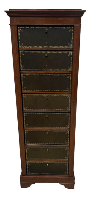 Louis Philippe Style Mahogany Cabinet, 1800s