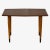 DUX Pair of Modern Teak and Brass Side Tables by Dux of Sweden For Sale - Image 4 of 7