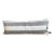 Long Lumbar Decorative Pillow in Black & White Stripe For Sale