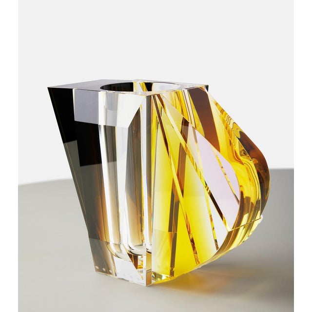 Contemporary Crystal Vase GRAND MAN Model For Sale - Image 3 of 14