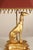 Late 20th Century Late 20th Century Egyptian Revival Gilt Greyhound Table Lamps - a Pair For Sale - Image 5 of 18
