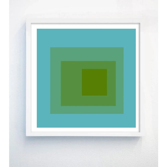 Not Yet Made - Made To Order Geometric Abstract Art in Pop Colors Set of 6 - 11" X 11" For Sale - Image 5 of 8