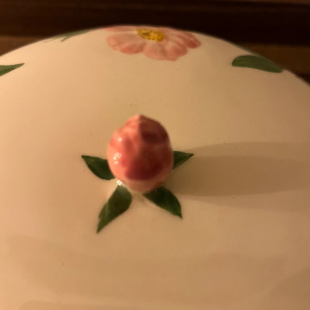 Franciscan Desert Rose Covered Vegetable Tureen For Sale - Image 9 of 9
