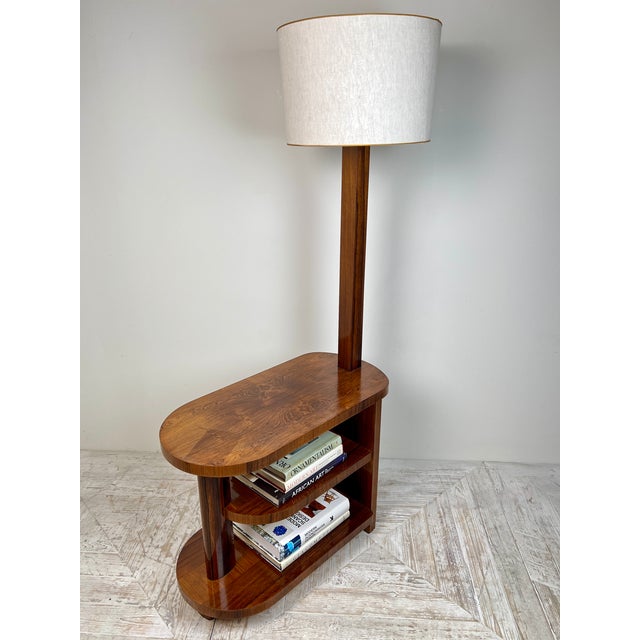 Art deco standard lamp table – a beautiful fusion of form and function this elegant art deco standard lamp table is a...