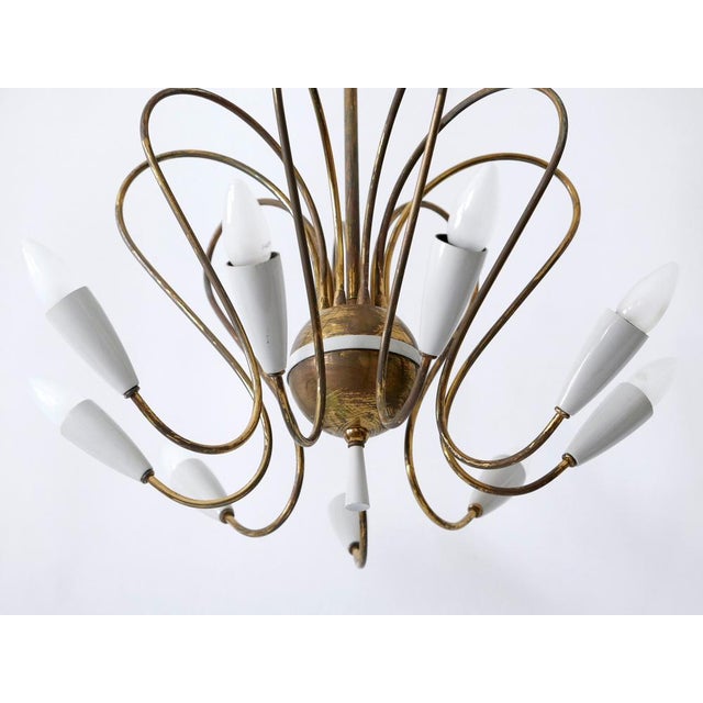Mid-Century Modern Sputnik Pendant Lamp, 1950s For Sale - Image 14 of 18