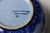 Johnson Brothers Signed European (Flow Blue) Style Hand Painted Rounded Vase For Sale - Image 4 of 8