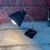 1930s Chase Brass & Copper Co. Art Deco Desk Lamp Black Shade & Feather Base For Sale - Image 17 of 17