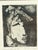 Black Set of 3 Signed Mood Study Portrait Etchings – Professionally Framed For Sale - Image 8 of 9