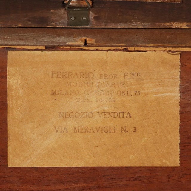 Francesco Ferrario, The Cellist, 1930, Canvas, Framed For Sale - Image 11 of 12