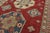 Kazak Rug 5'1'' X 7'2'' Red Wool Tribal Hand-Knotted Oriental Carpet For Sale - Image 4 of 12