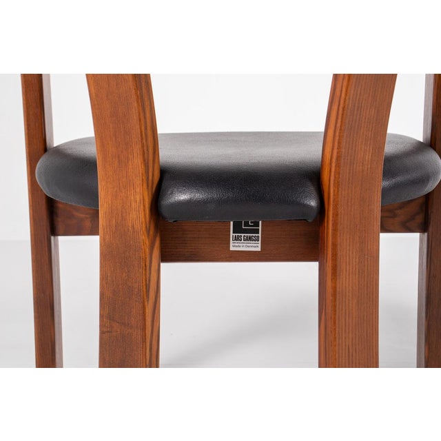 Dining Chairs by Lars Gangsø, Denmark, 1970s, Set of 6 For Sale - Image 14 of 16