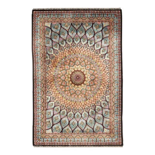 Pasargad DC Exquisite Design Paris Palace Fine Power Loom V.Silk Rug For Sale