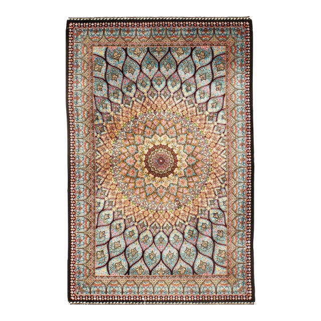Pasargad DC Exquisite Design Paris Palace Fine Power Loom V.Silk Rug For Sale